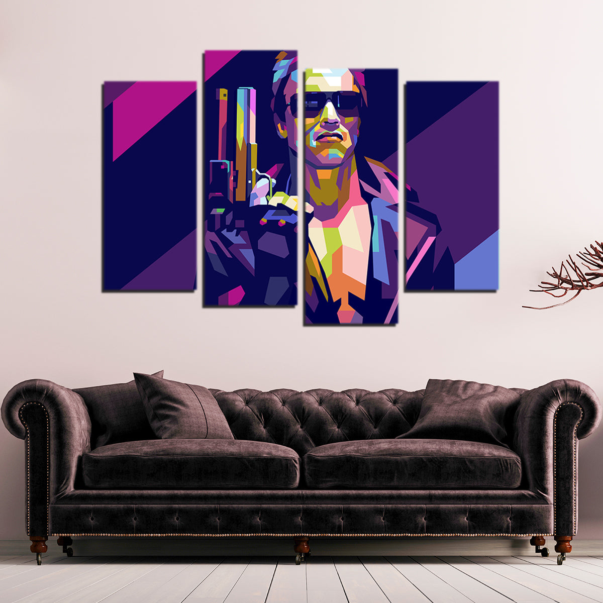 Terminator Arnold Wall Art