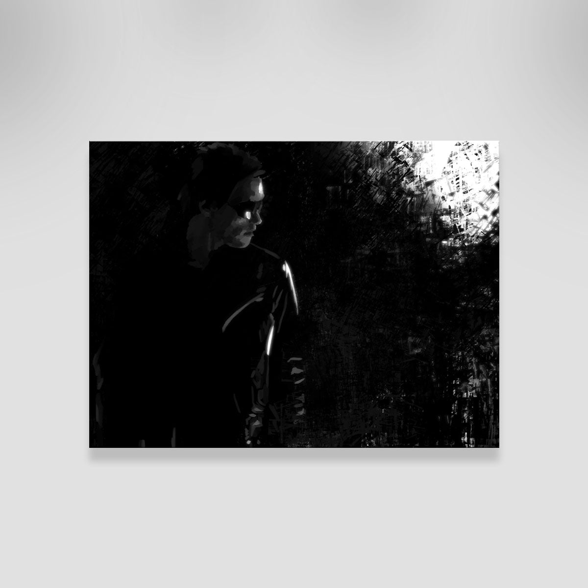 Terminator in the Shadows Wall Art