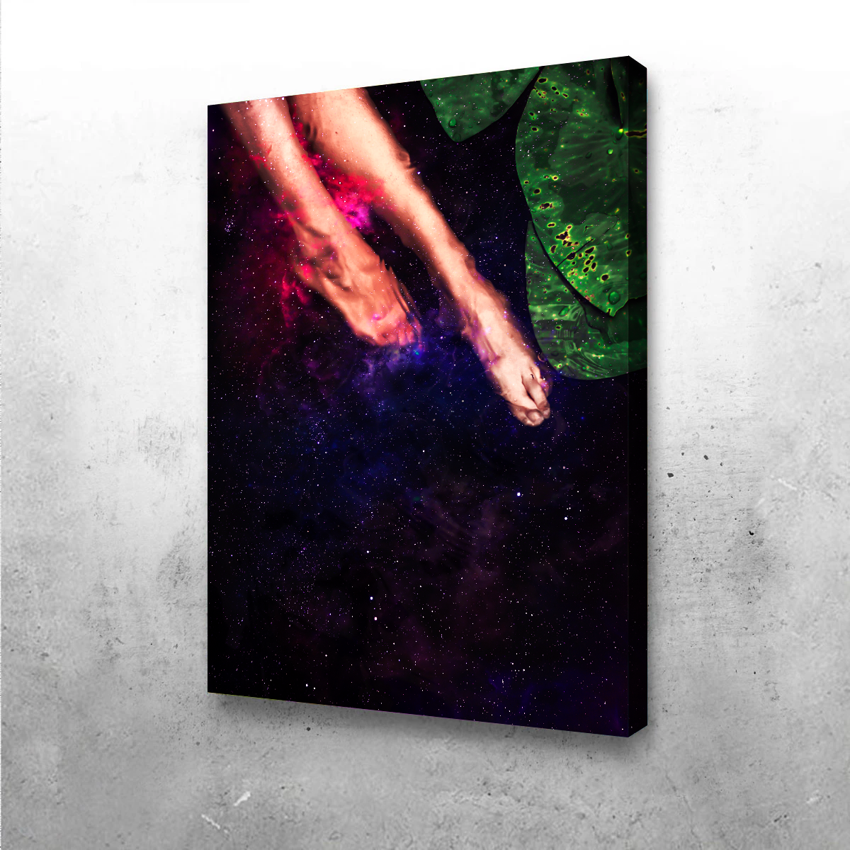 Testing The Water Wall Art