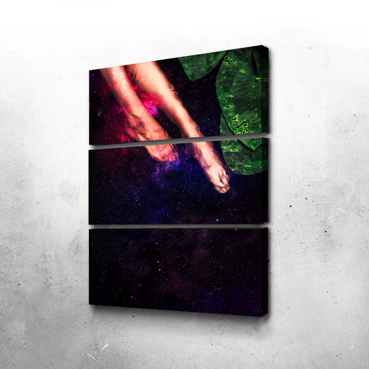 Testing The Water Wall Art