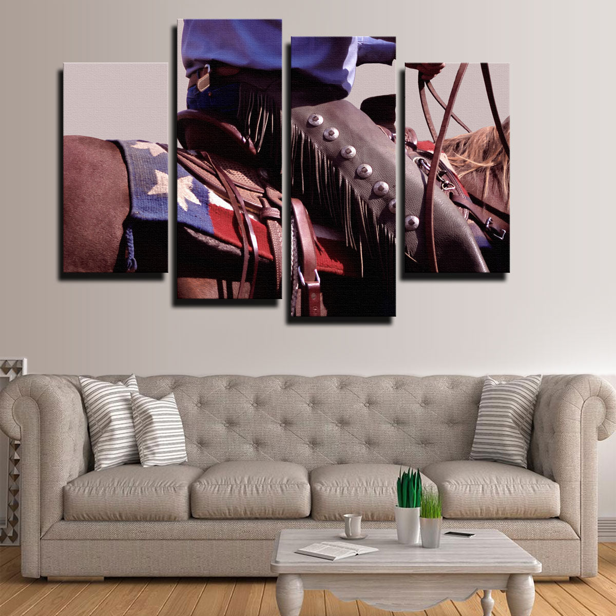 Texas Cowboy Wall Art