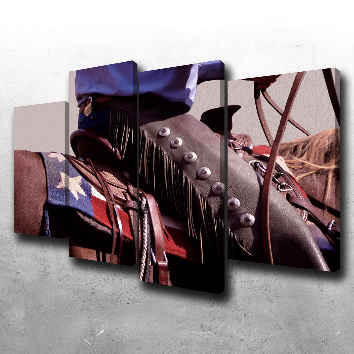 Texas Cowboy Wall Art