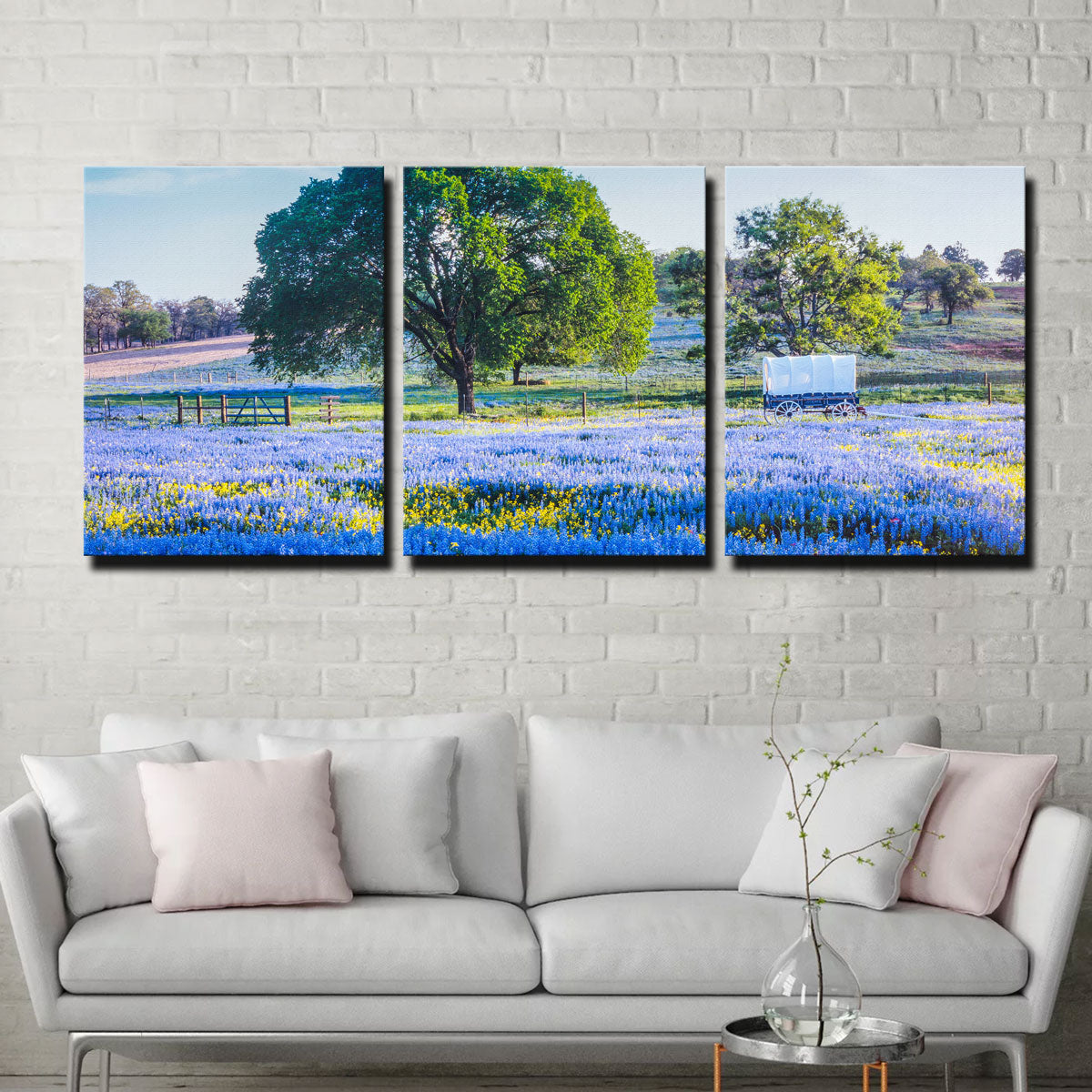 Texas Hill Country in Spring Wall Art