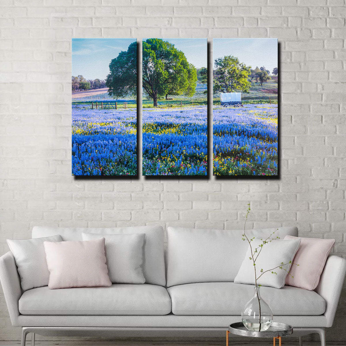 Texas Hill Country in Spring Wall Art