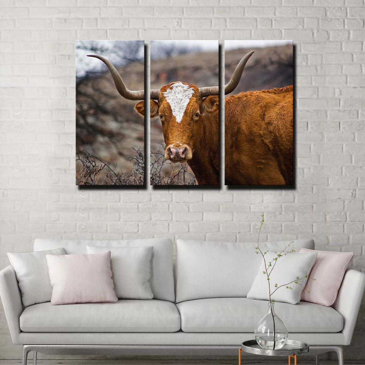 Texas Longhorn Wall Art