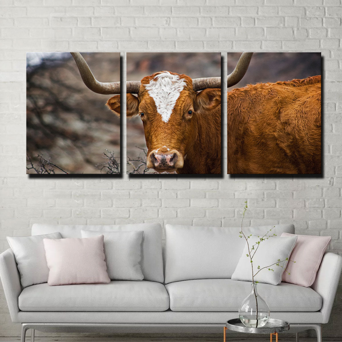 Texas Longhorn Wall Art