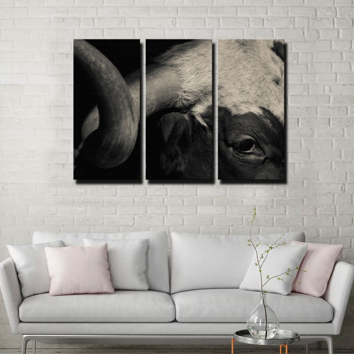 Texas Longhorn Cow Wall Art