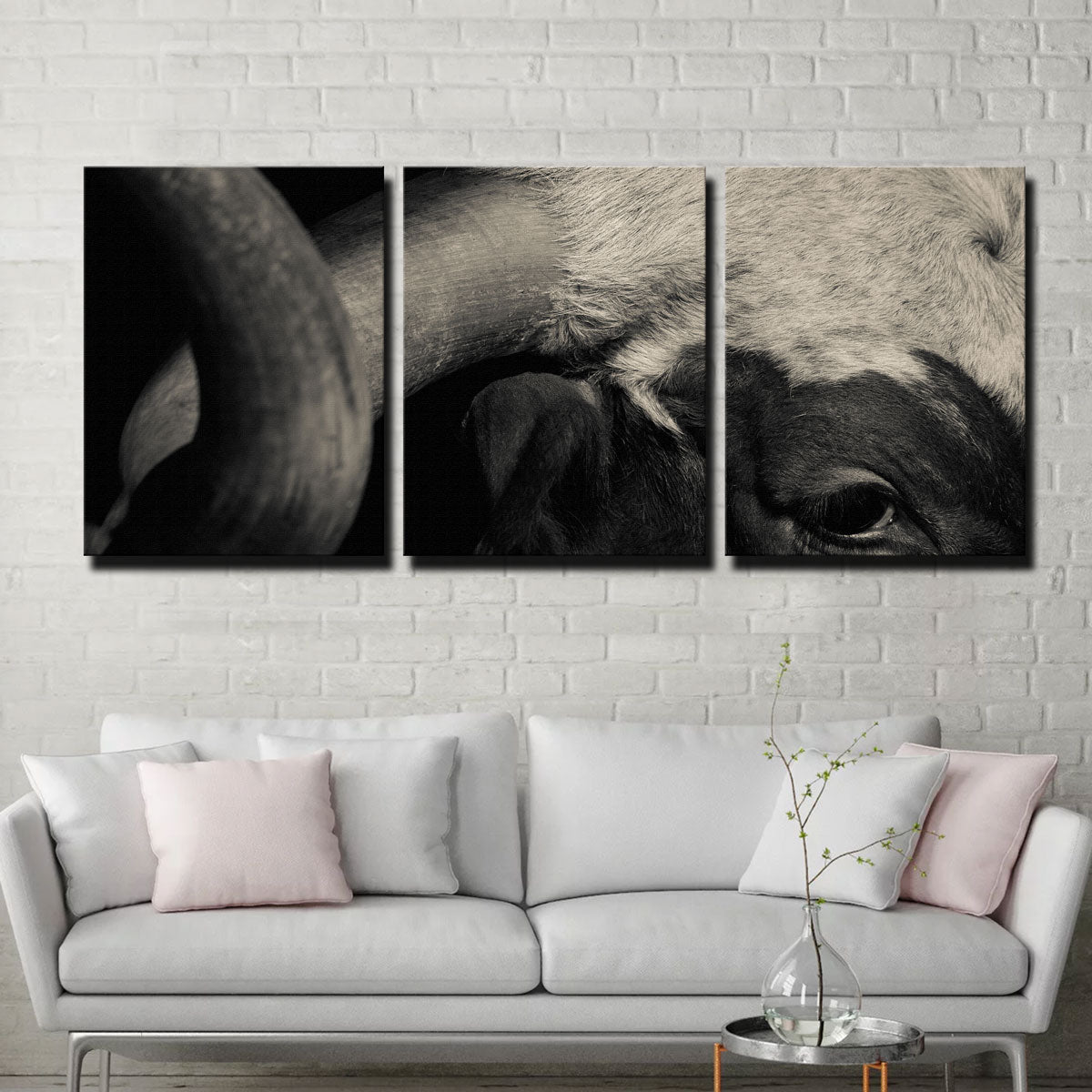 Texas Longhorn Cow Wall Art