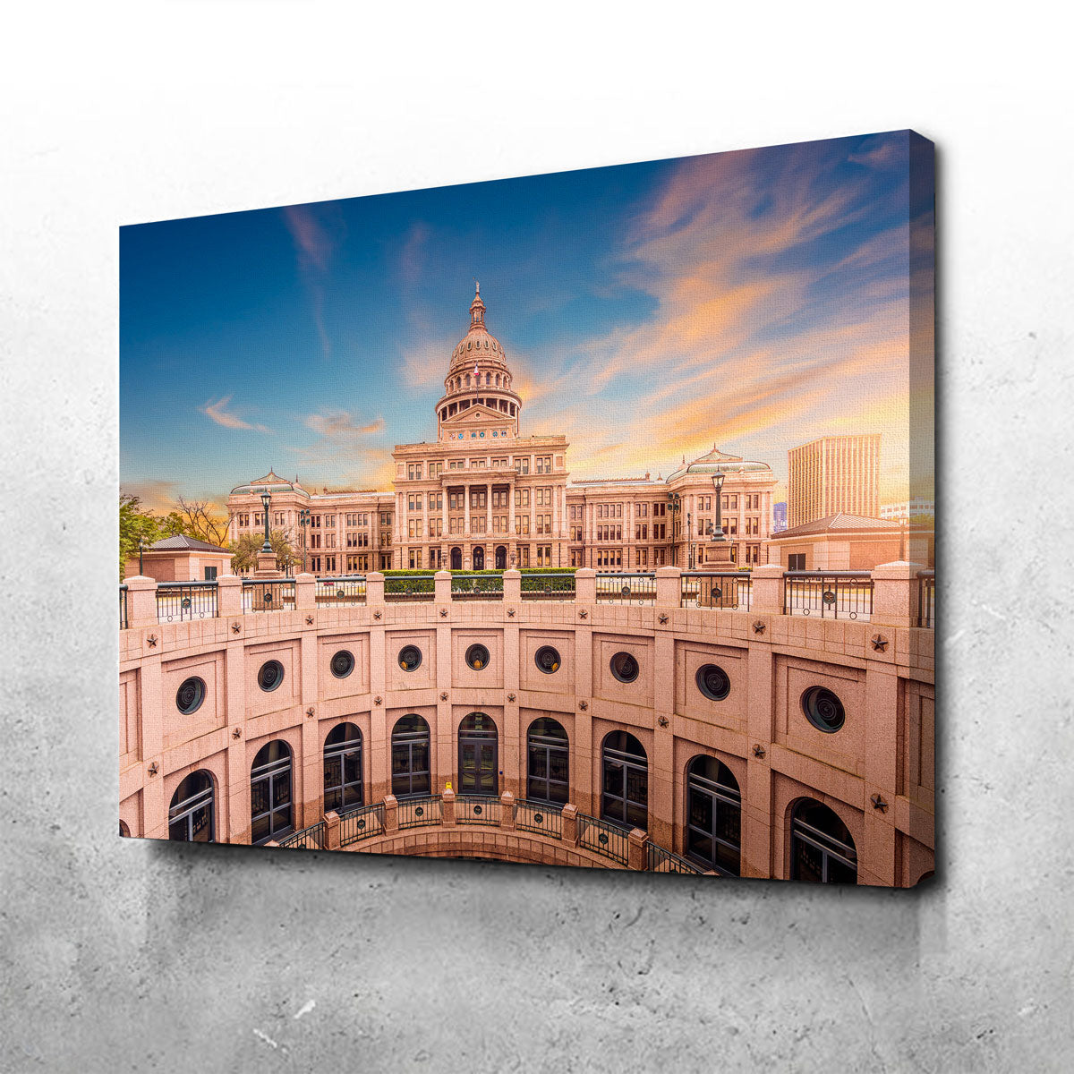Texas State Capitol Building Wall Art