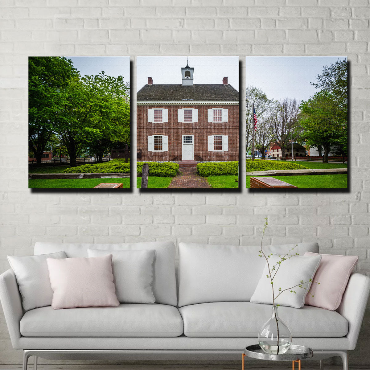 The Colonial Courthouse Wall Art