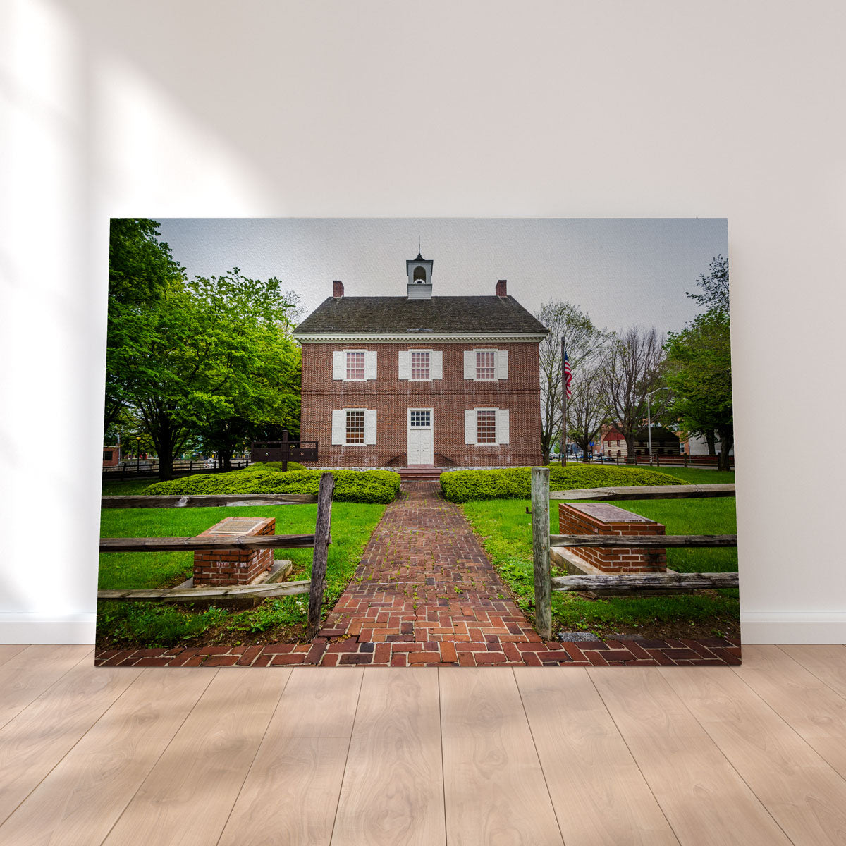 The Colonial Courthouse Wall Art