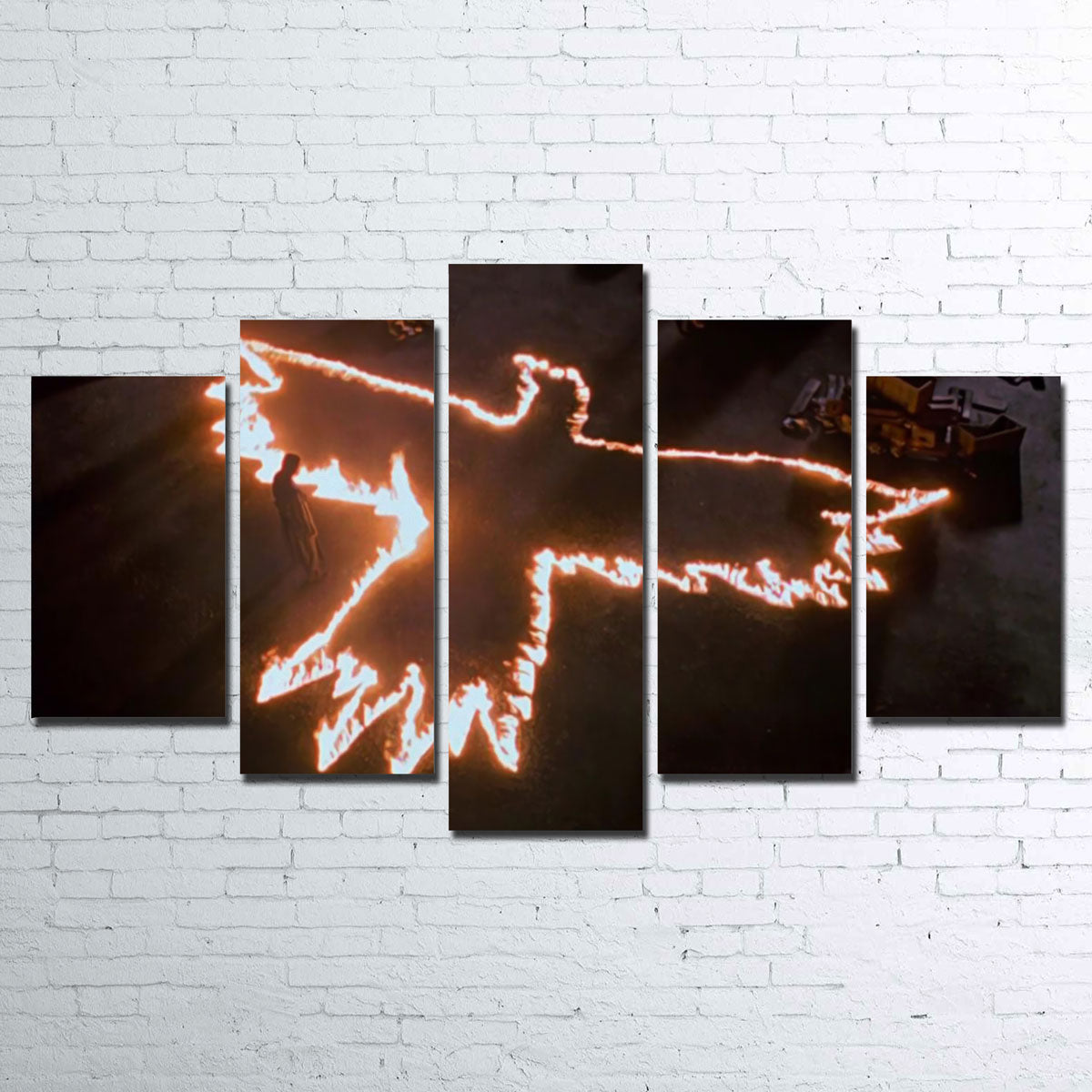 The Crow Fire Wall Art