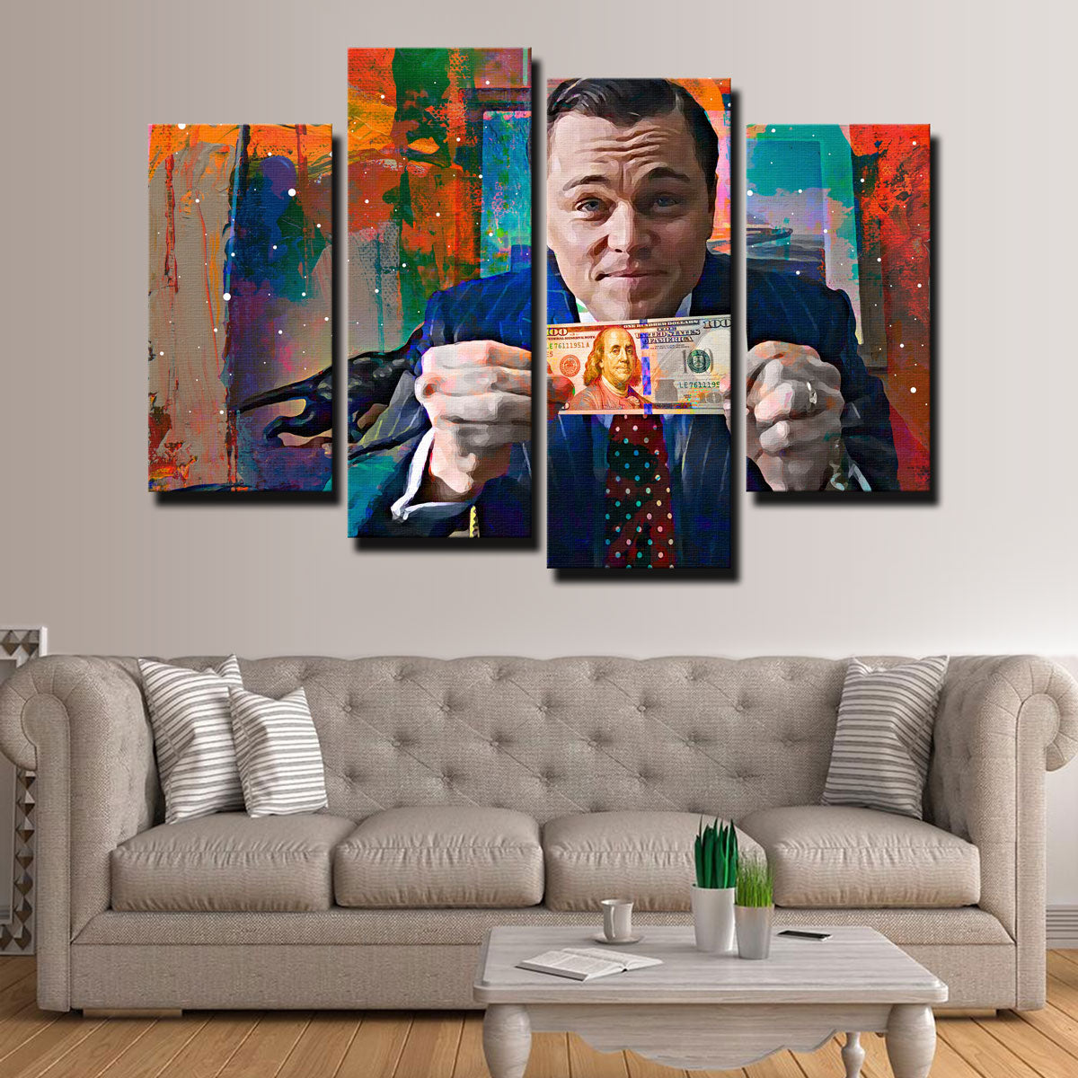 The Wolf of Wall Street Canvas Set