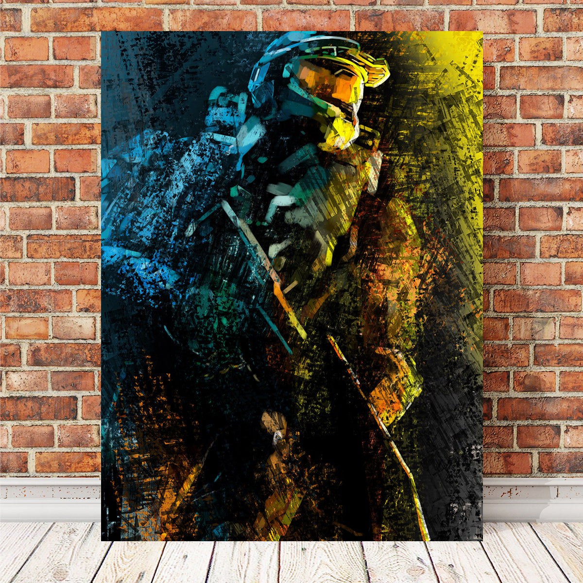 Painted Chief Wall Art