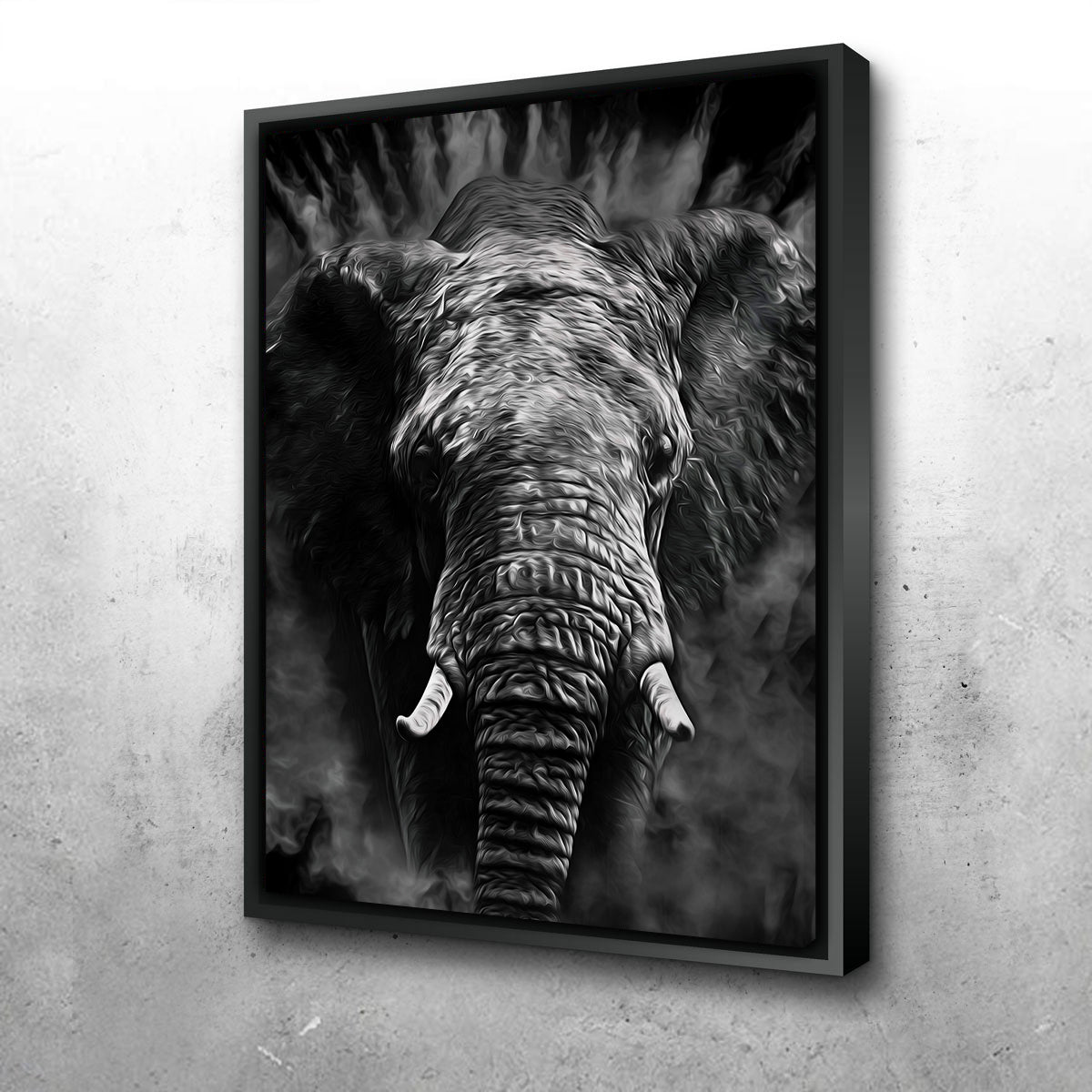The Elephant Wall Art