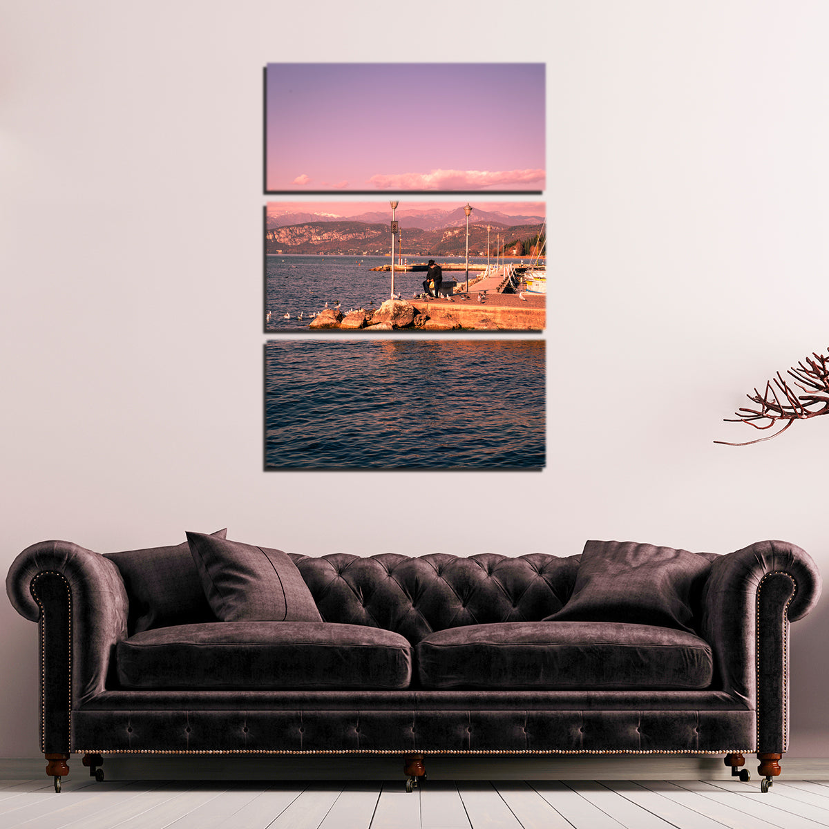 The Old Man and the Lake Wall Art