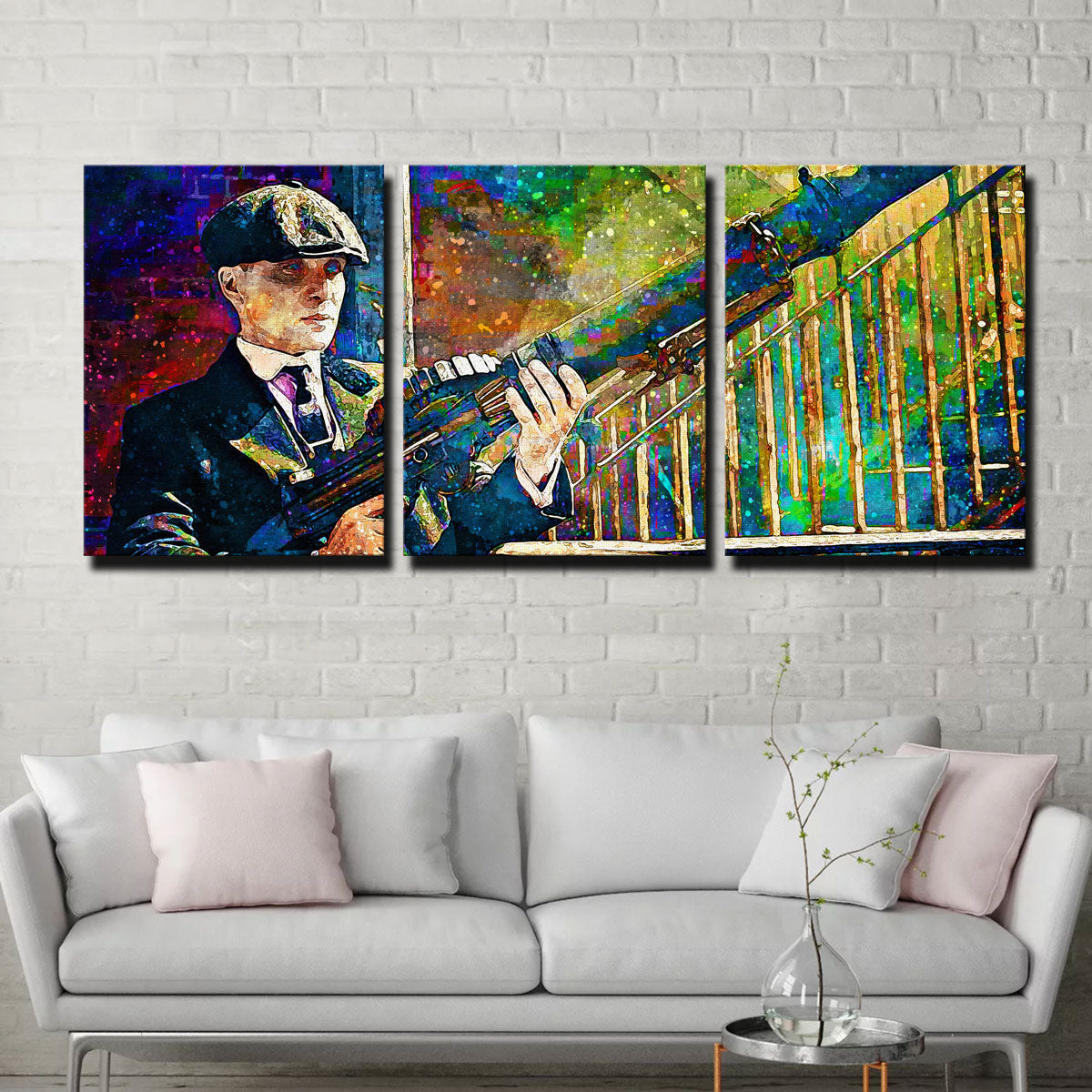 Thomas Shelby - Lewis Gun Wall Art