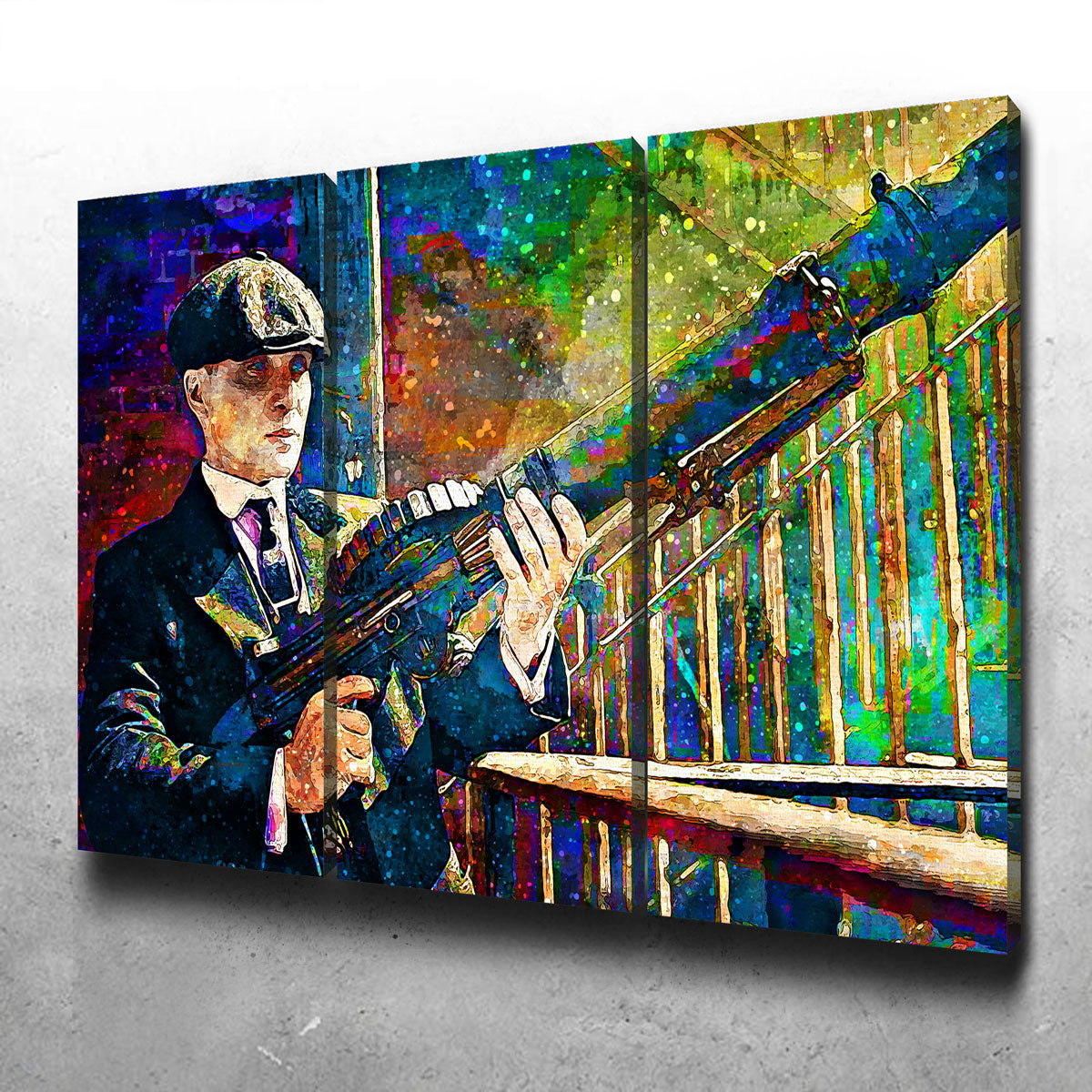 Thomas Shelby - Lewis Gun Wall Art
