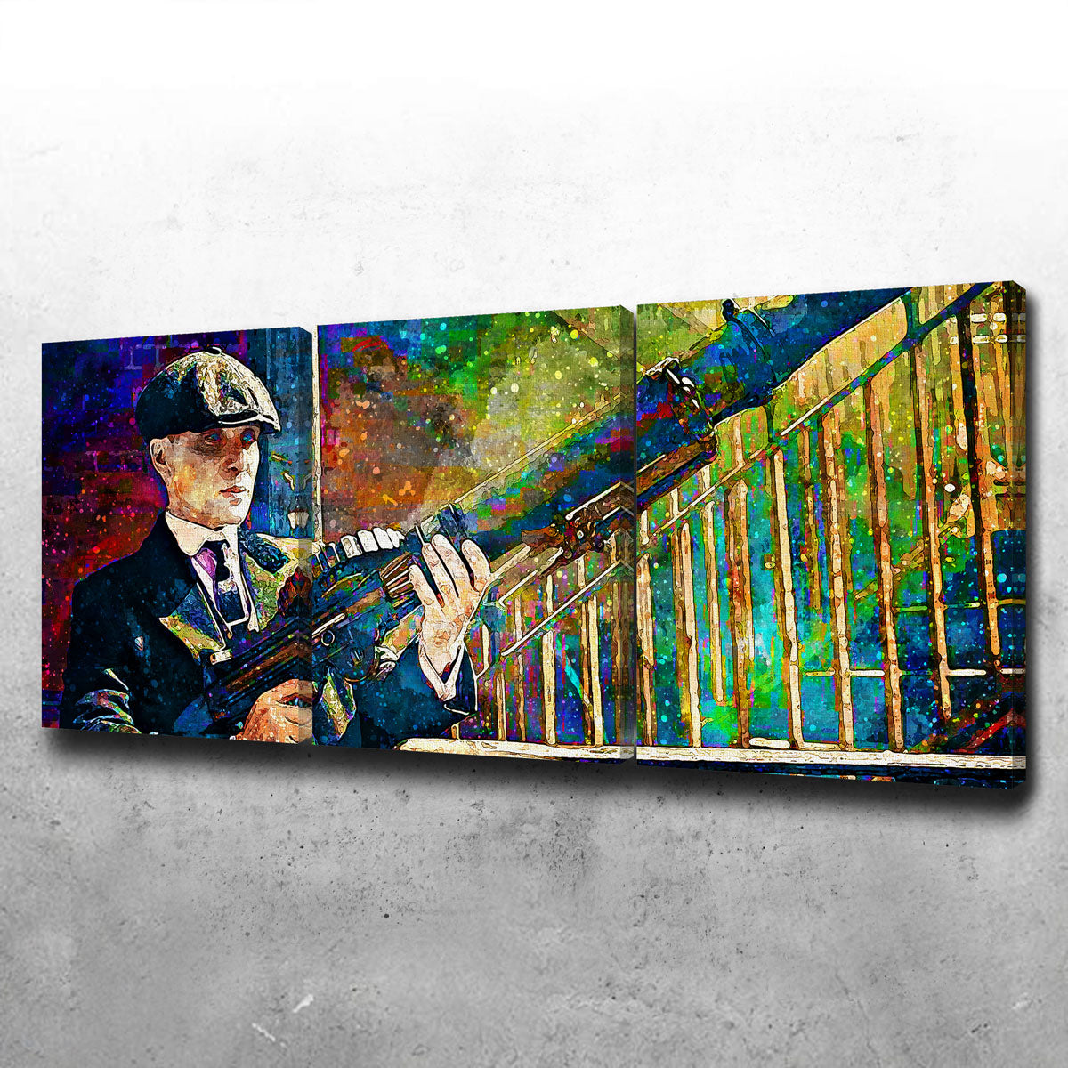 Thomas Shelby - Lewis Gun Wall Art