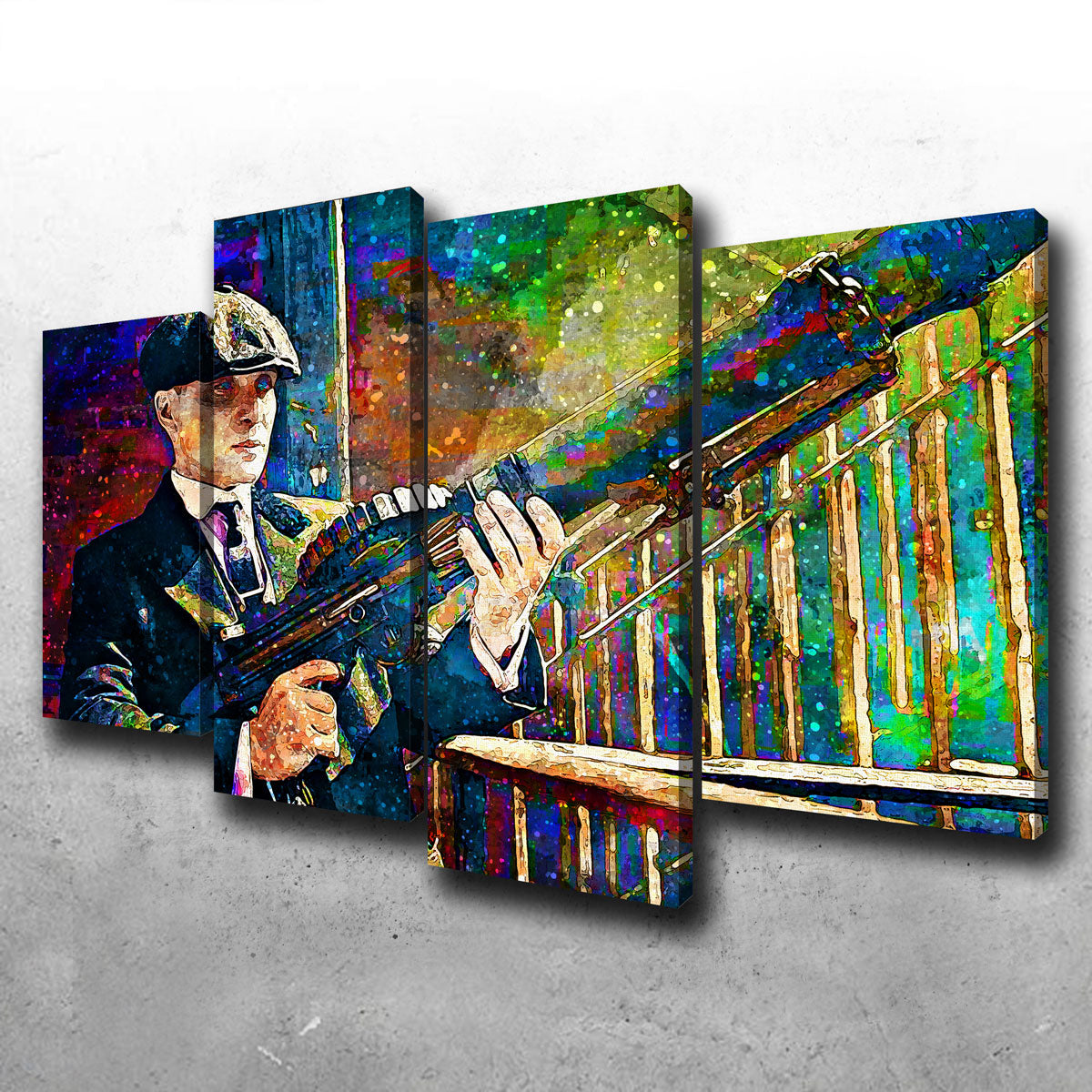 Thomas Shelby - Lewis Gun Wall Art