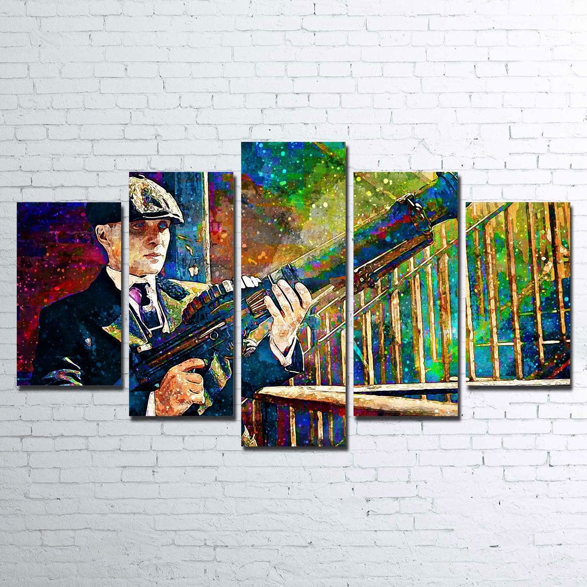 Thomas Shelby - Lewis Gun Wall Art