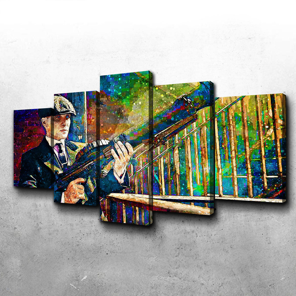 Thomas Shelby - Lewis Gun Wall Art
