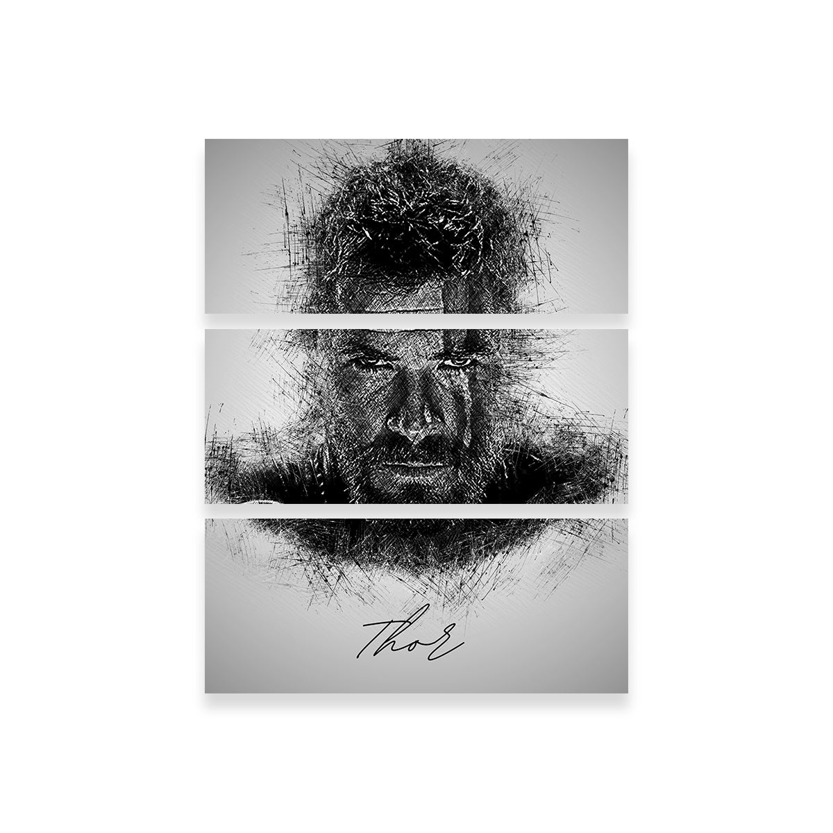 Thor Head Wall Art