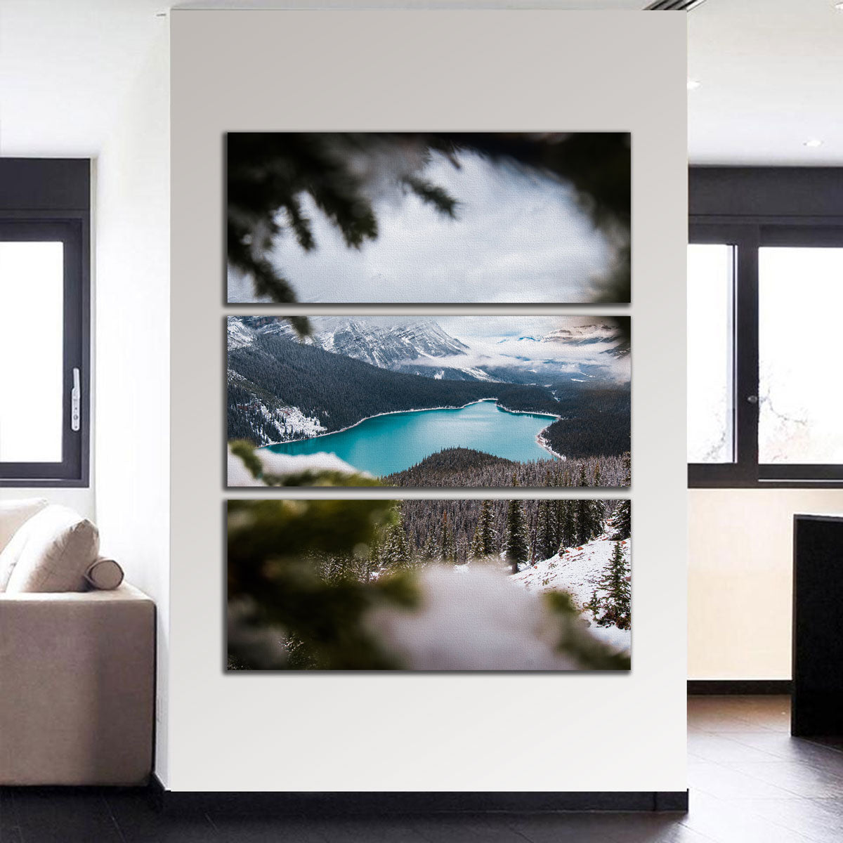 Through the Trees Wall Art