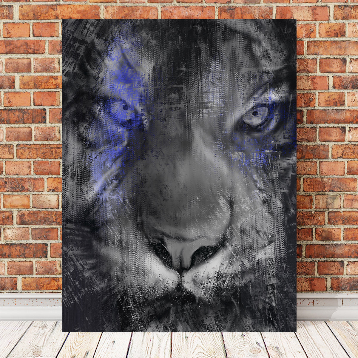 Tiger View Wall Art