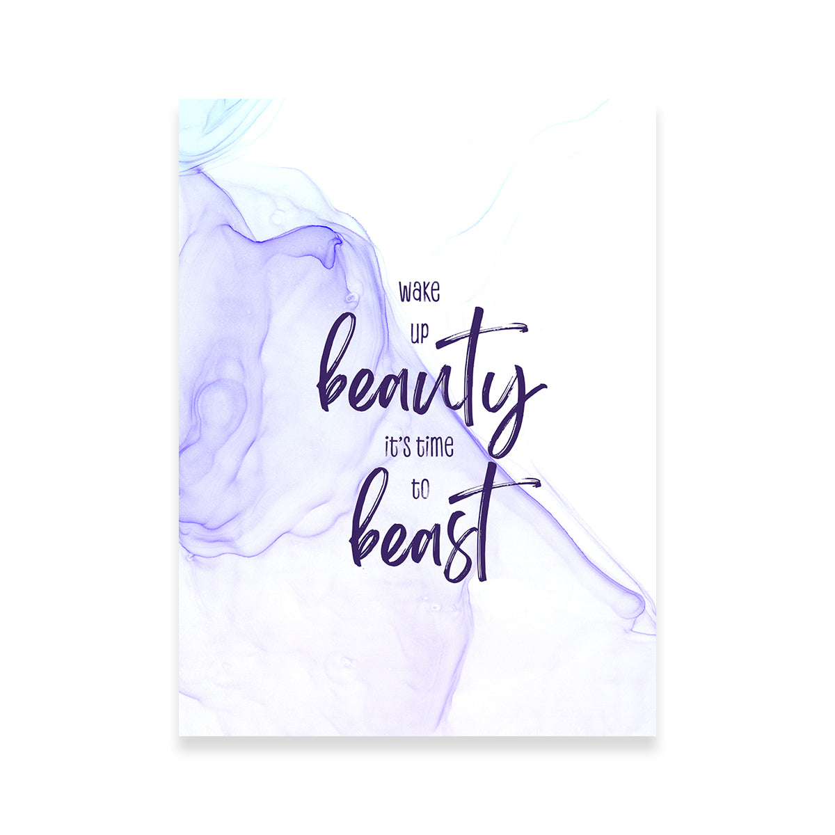 Time to Beast Wall Art