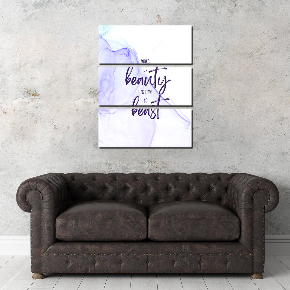 Time to Beast Wall Art