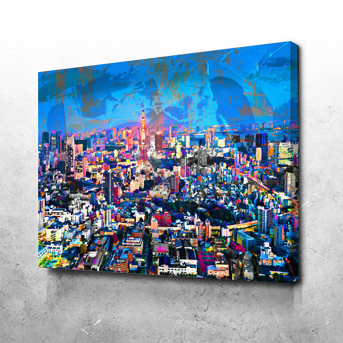 Tokyo At Night Wall Art