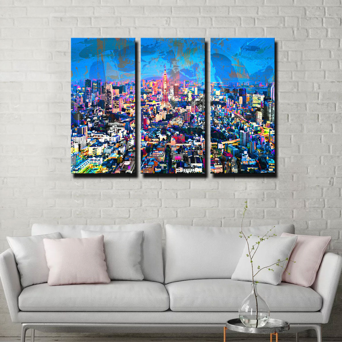 Tokyo At Night Wall Art