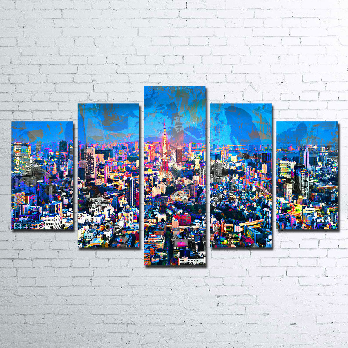 Tokyo At Night Wall Art