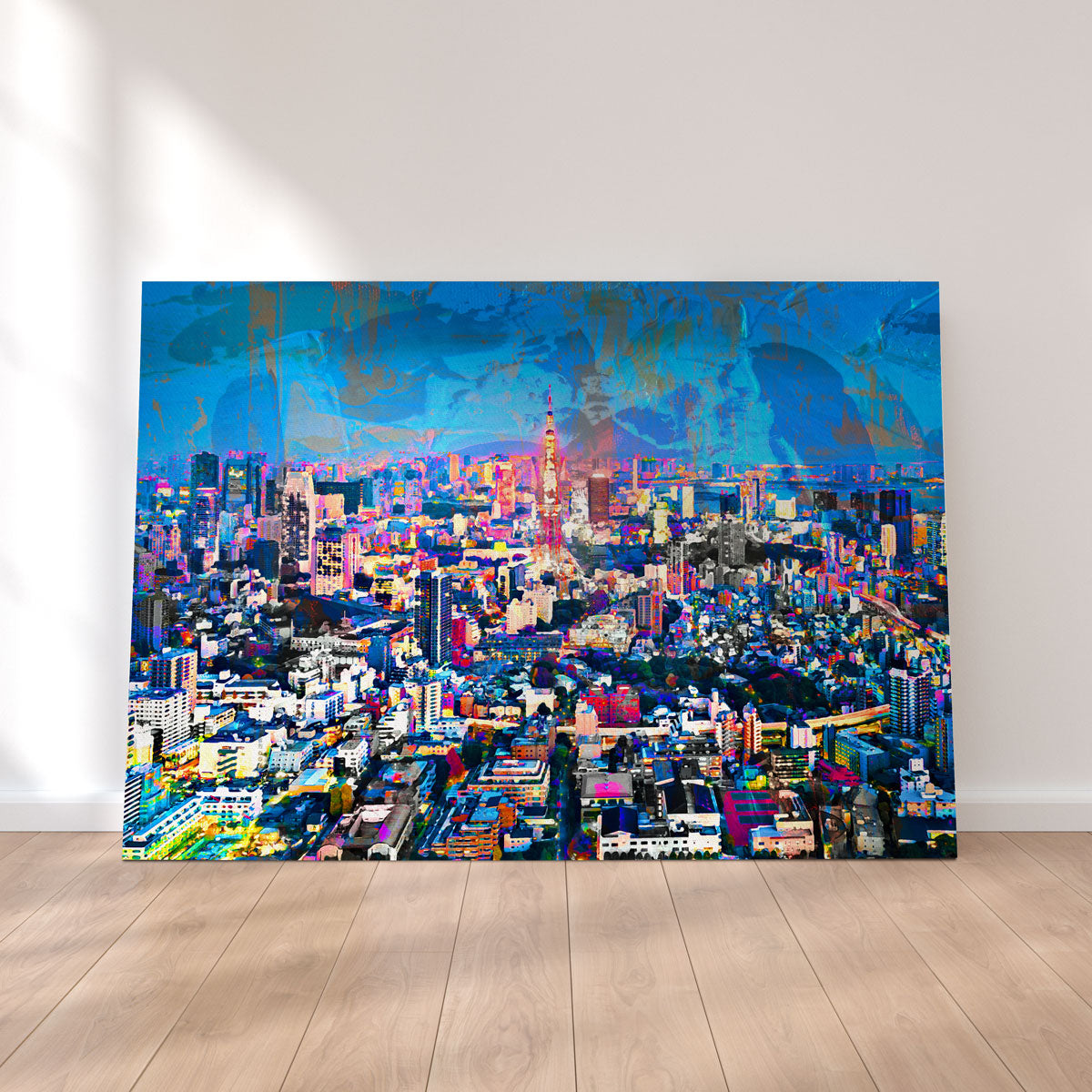 Tokyo At Night Wall Art