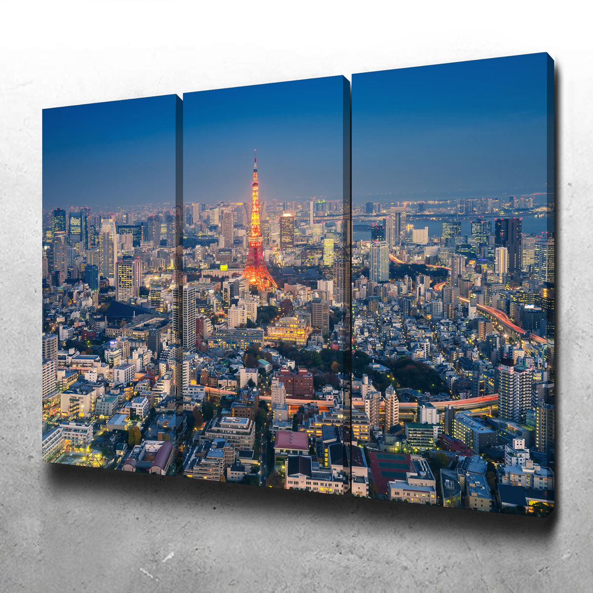 Tokyo Skyline Wall Art