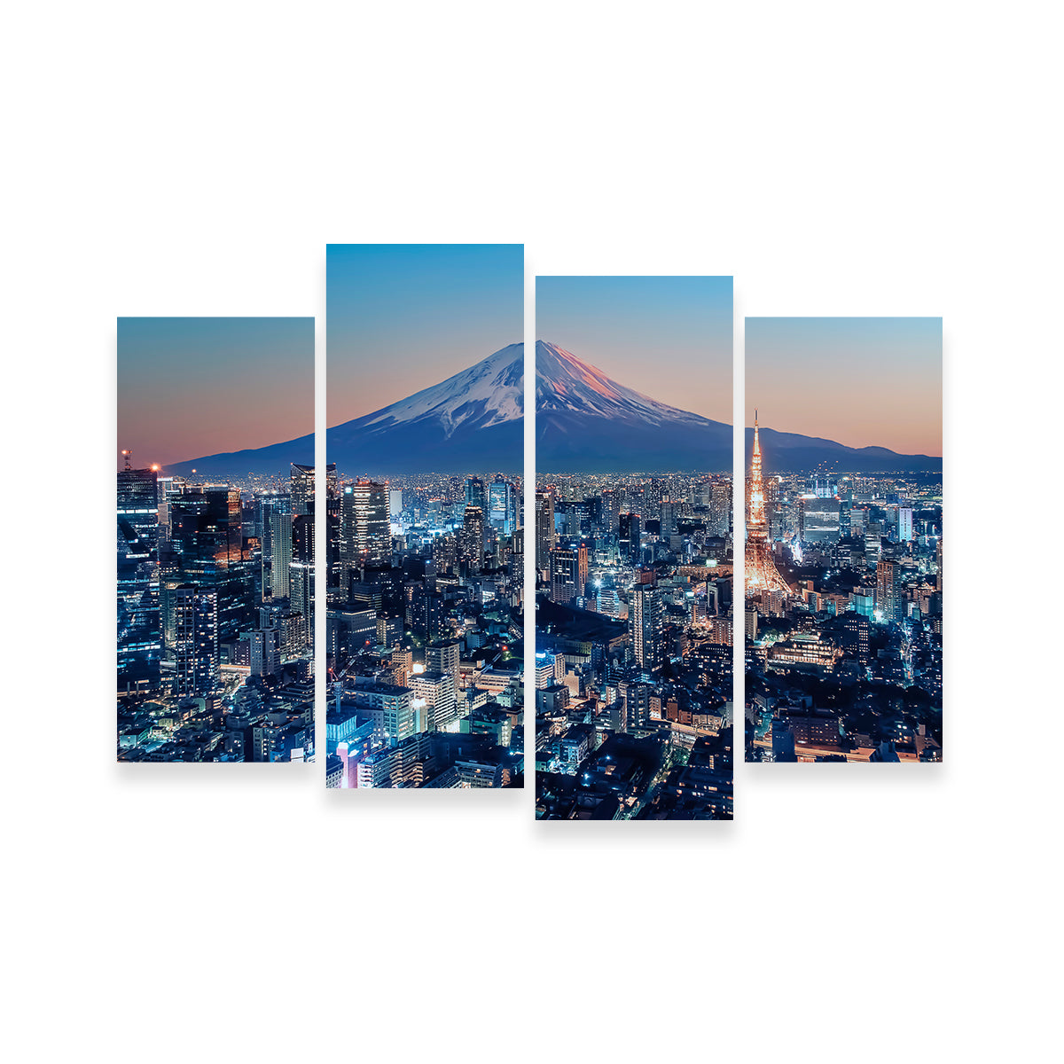 Tokyo City Wall Art