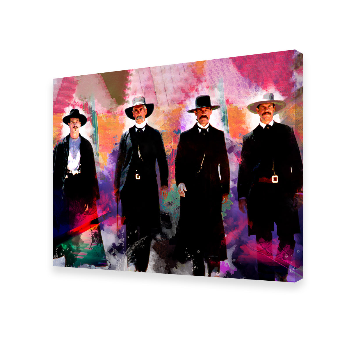 Tombstone Pastel Wall Art