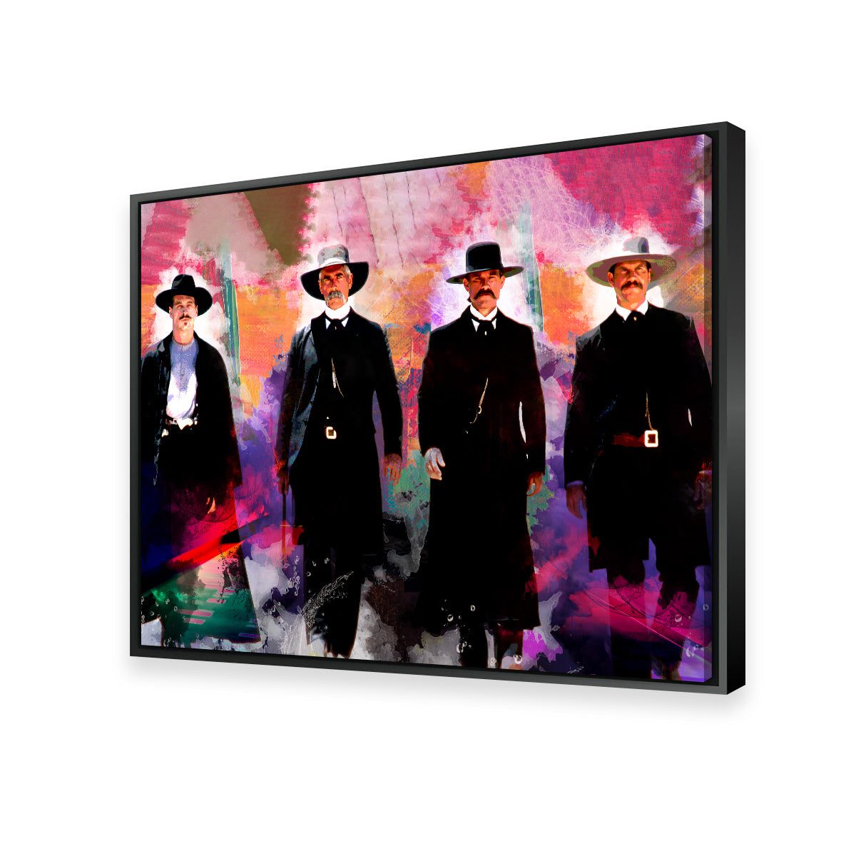 Tombstone Pastel Wall Art