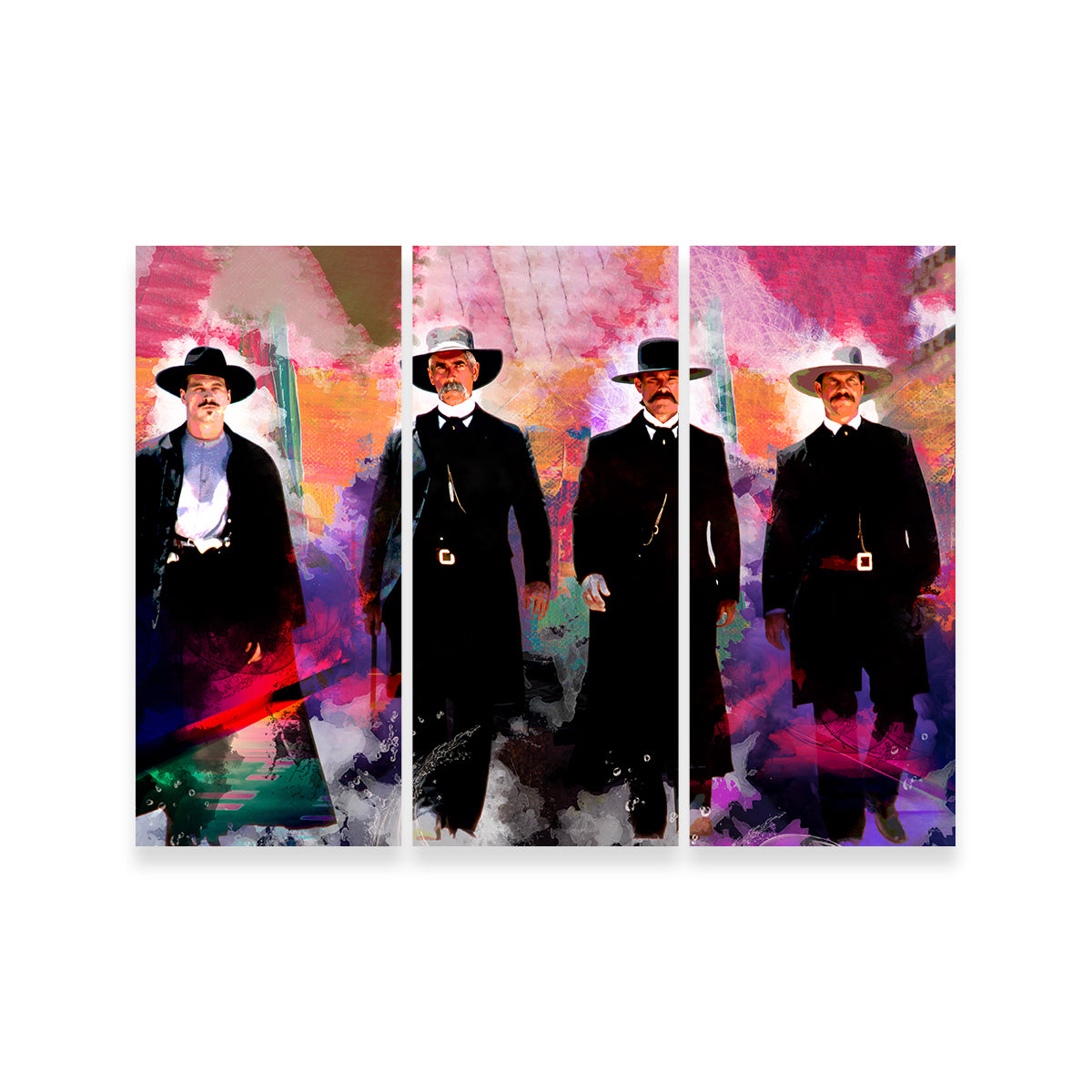 Tombstone Pastel Wall Art