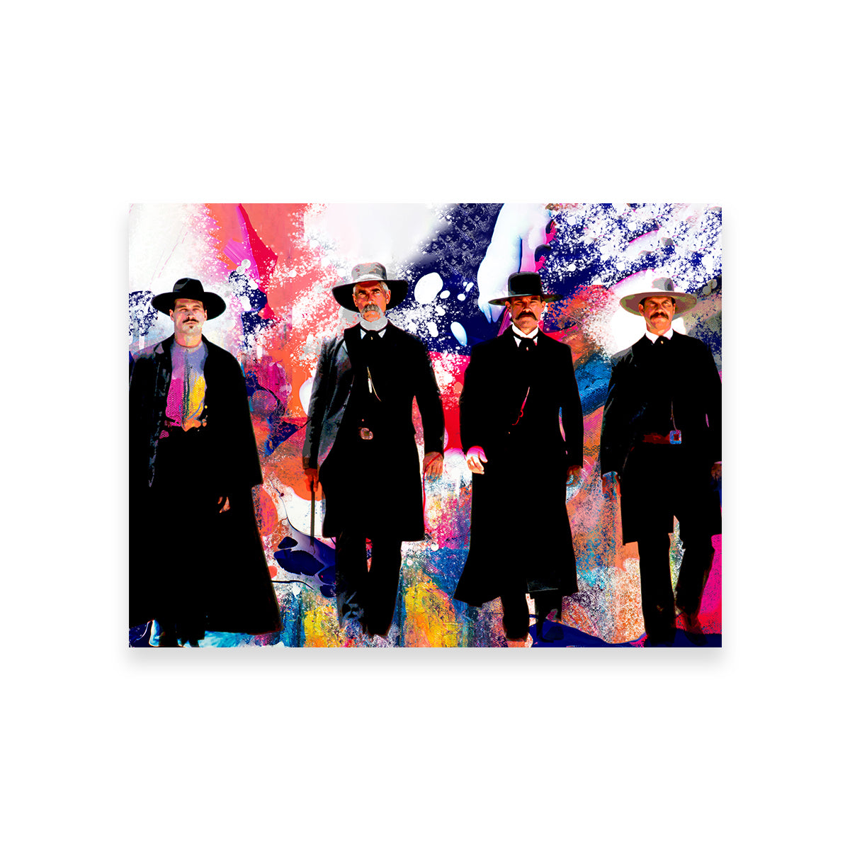 Tombstone Retro Wall Art