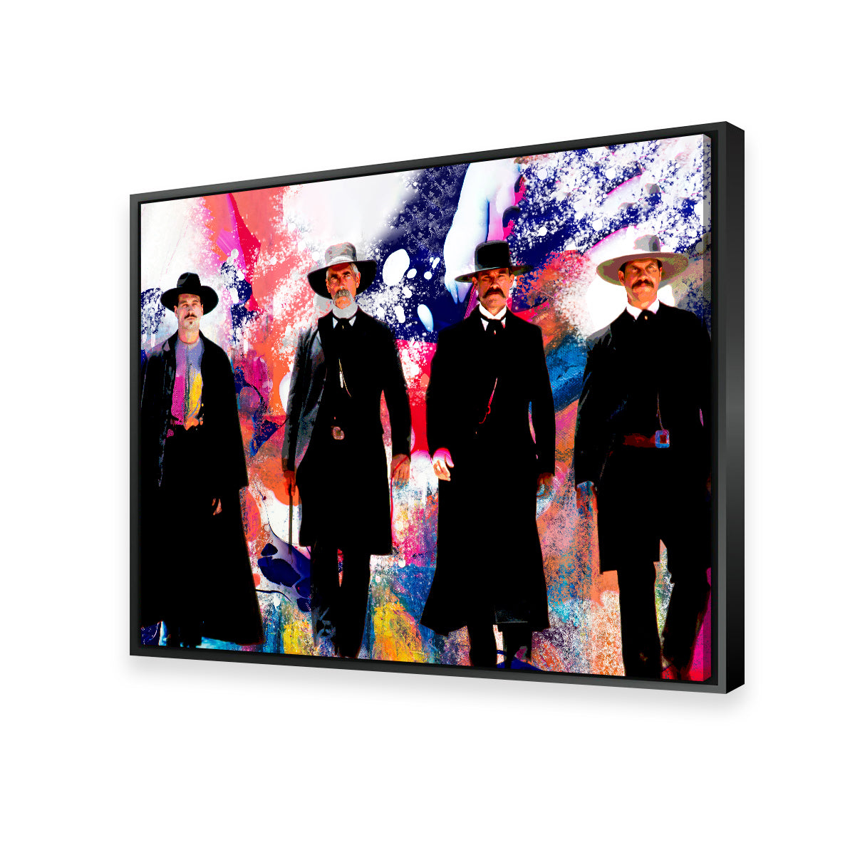 Tombstone Retro Wall Art