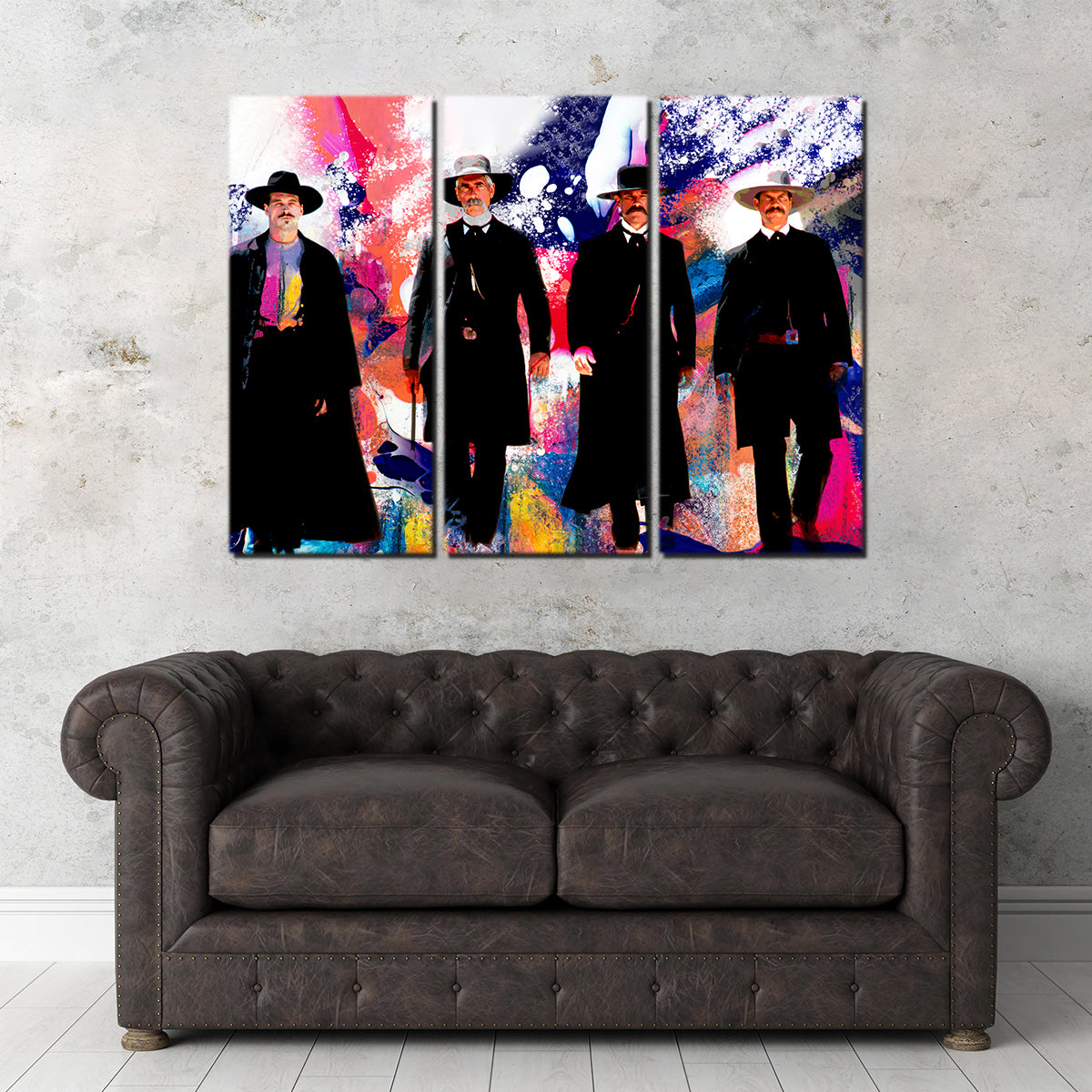 Tombstone Retro Wall Art