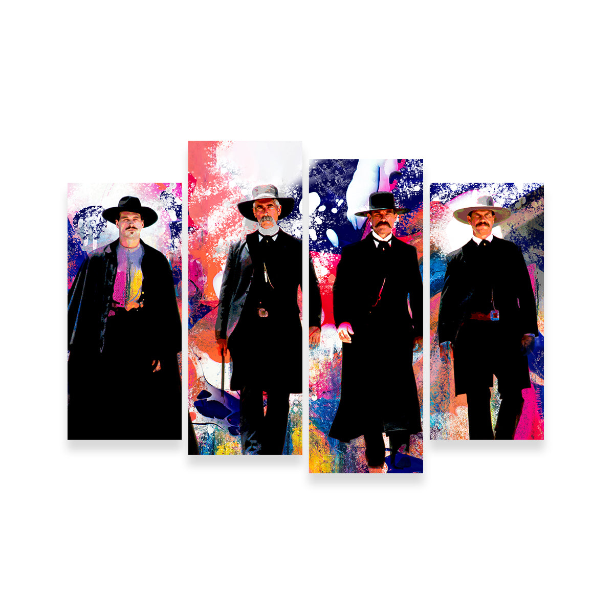 Tombstone Retro Wall Art