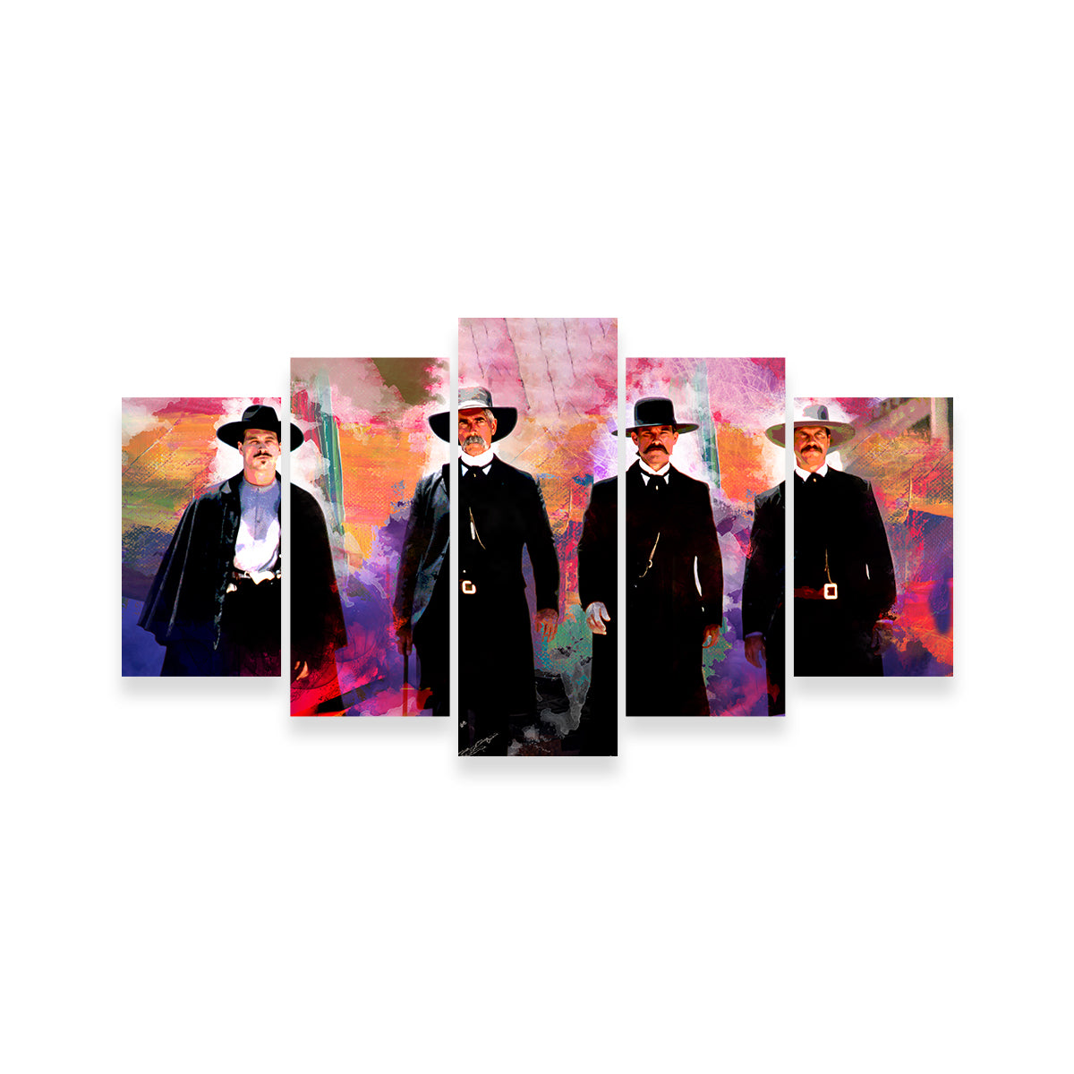 Tombstone Pastel Wall Art