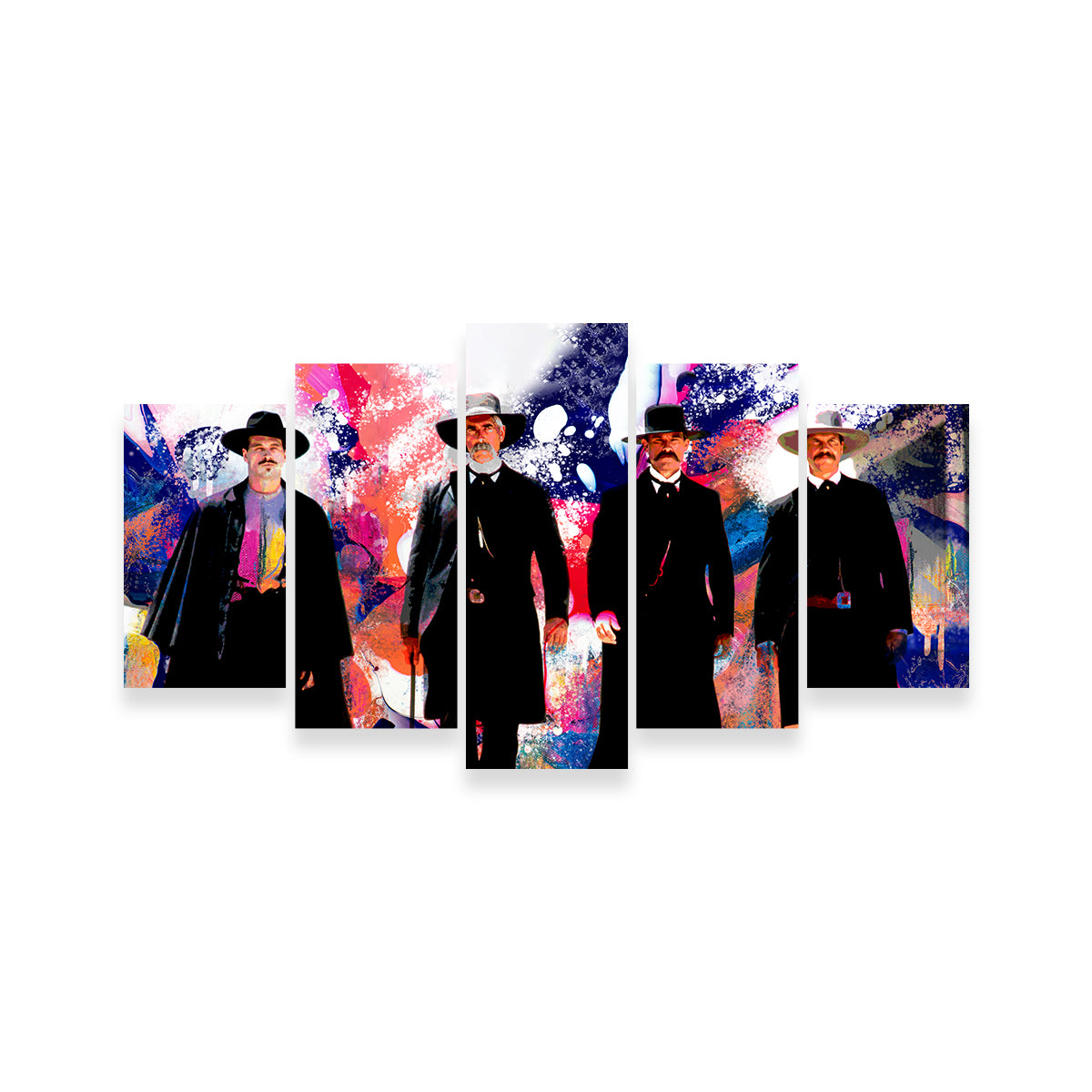 Tombstone Retro Wall Art