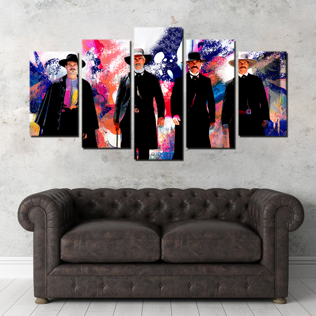 Tombstone Retro Wall Art