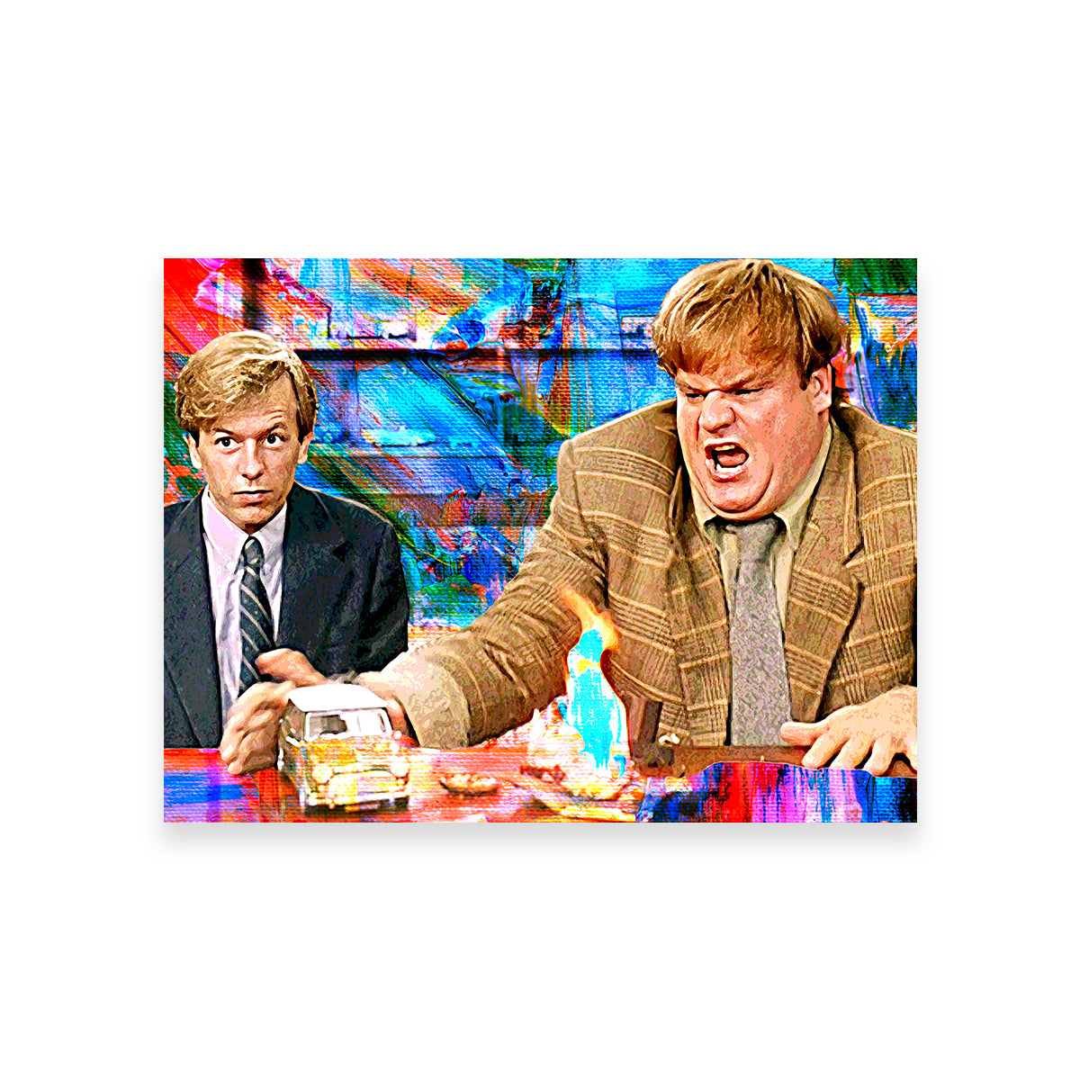 Callahan Sales Pitch Pastel Wall Art