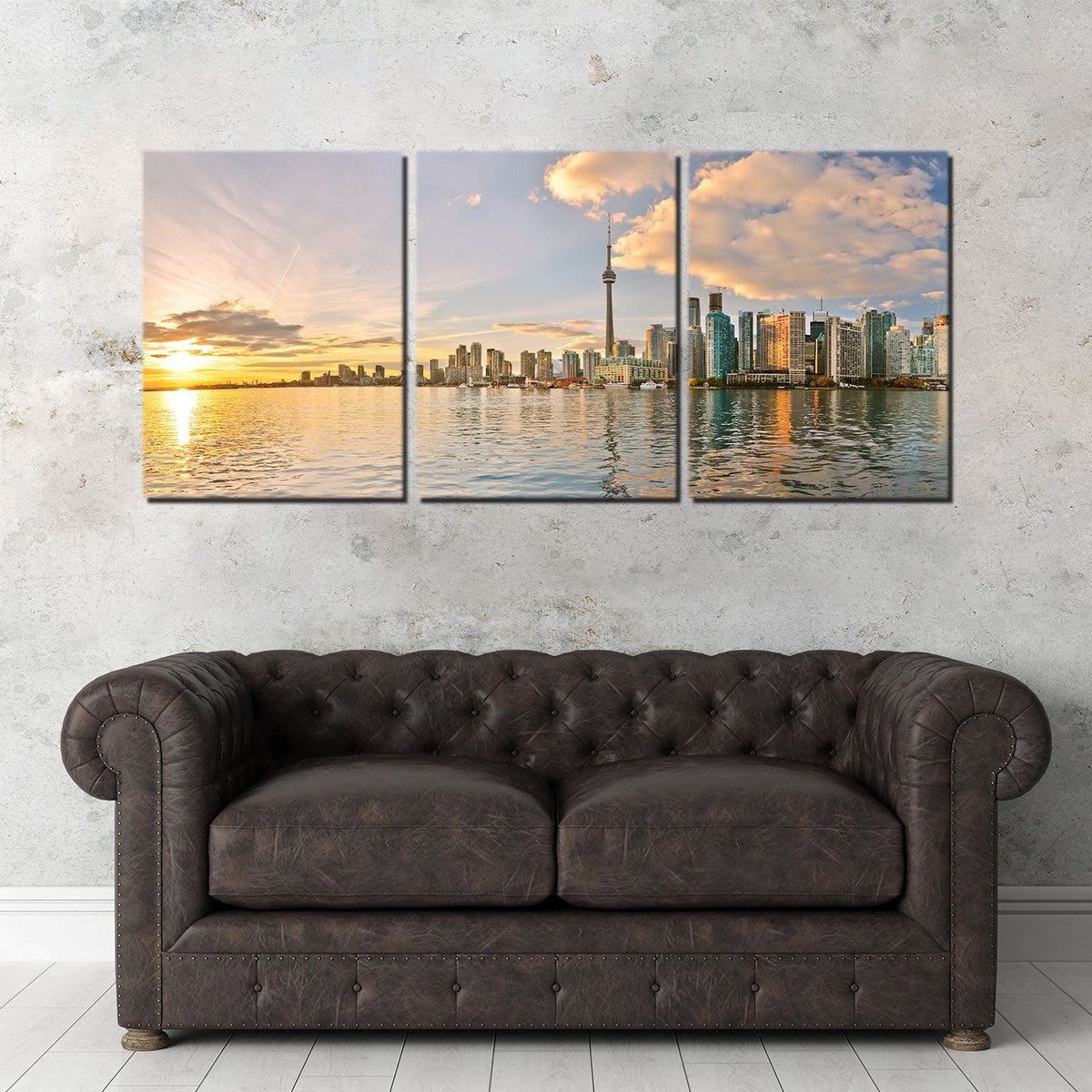 Toronto Sunset Wall Art