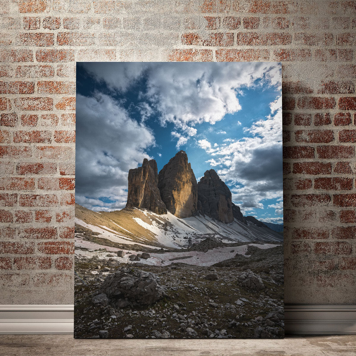 Tre Cime orders di Lavaredo After Storm - Canvas